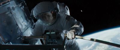 Still from Gravity (2013) that has been tagged with: interior & space