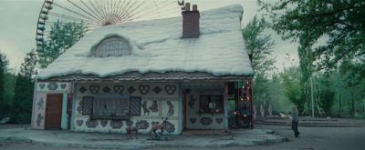 Still from Hanna (2011) that has been tagged with: establishing shot & amusement park