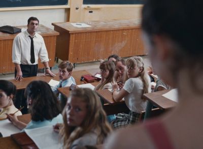 Still from Happening (2021) that has been tagged with: classroom