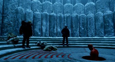 Still from Hellboy (2004) that has been tagged with: 26619c & group-shot & interior