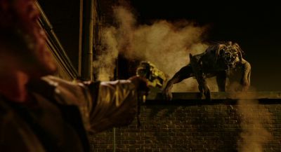 Still from Hellboy (2004) that has been tagged with: smoke