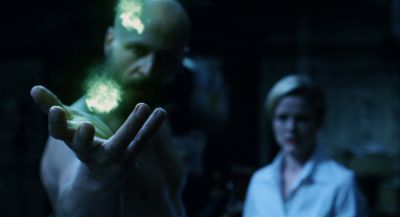 Still from Hellboy (2004) that has been tagged with: 4682b4 & medium shot & day