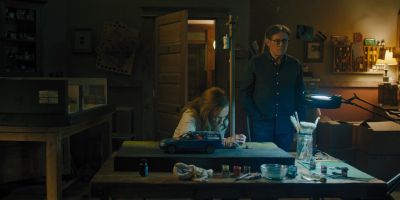 Still from Hereditary (2018) that has been tagged with: fada5c & two-shot & miniature & diorama & wide shot