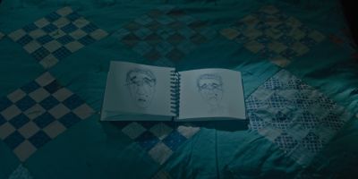 Still from Hereditary (2018) that has been tagged with: drawing