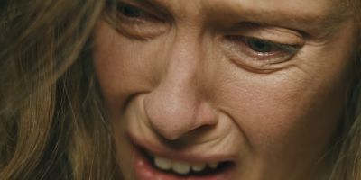 Still from Hereditary (2018) that has been tagged with: day & interior & extreme close-up & clean single