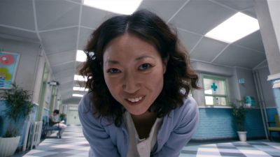 Still from I'm A Cyborg, But That's Okay (2006) that has been tagged with: hospital & close-up