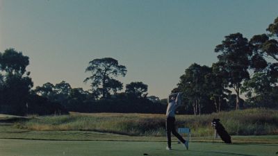 Still from Commercial: ADIDAS — "Impossible Is Nothing" that has been tagged with: golfing