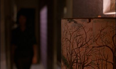 Still from In the Mood For Love (2000) that has been tagged with: medium wide & lamp shade