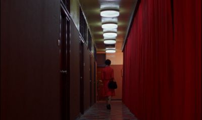 Still from In the Mood For Love (2000) that has been tagged with: hallway