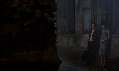 Still from In the Mood For Love (2000) that has been tagged with: rain