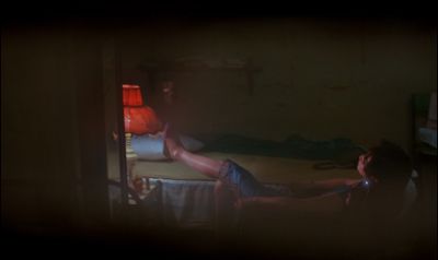 Still from In the Mood For Love (2000) that has been tagged with: bedroom & night