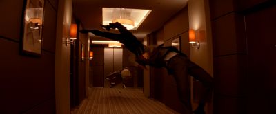 Still from Inception (2010) that has been tagged with: ff751a & wide shot