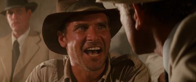 Still from Indiana Jones and the Raiders of the Lost Ark (1981) that has been tagged with: yelling