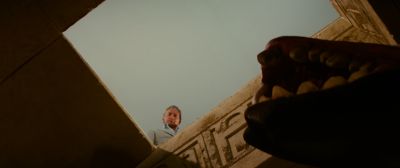 Still from Indiana Jones and the Raiders of the Lost Ark (1981) that has been tagged with: interior & day & low-angle