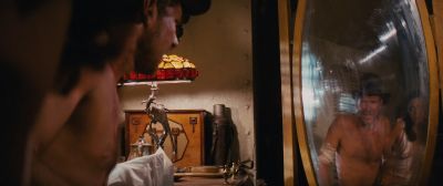 Still from Indiana Jones and the Raiders of the Lost Ark (1981) that has been tagged with: practical lamp & interior & day & reflection & bedroom