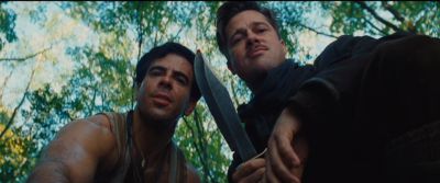 Still from Inglourious Basterds (2009) that has been tagged with: knife