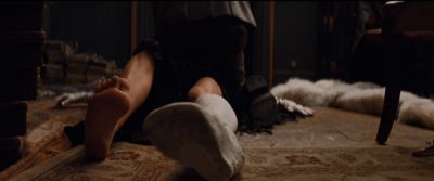 Still from Inglourious Basterds (2009) that has been tagged with: historical & interior & dead body