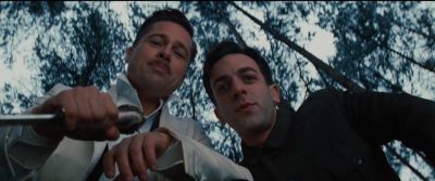 Still from Inglourious Basterds (2009) that has been tagged with: woods
