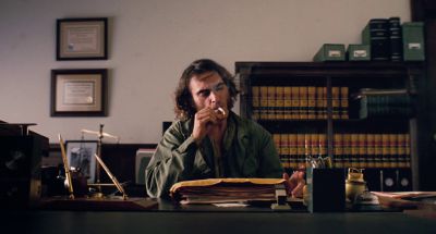 Still from Inherent Vice (2014) that has been tagged with: smoking