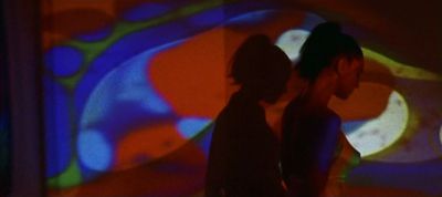 Still from Irréversible (2002) that has been tagged with: night & projector