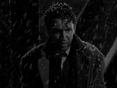 Still from It's A Wonderful Life (1946) that has been tagged with: bridge