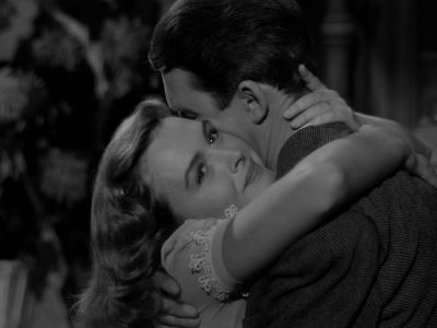 Still from It's A Wonderful Life (1946) that has been tagged with: hug