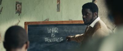 Still from Judas and the Black Messiah (2021) that has been tagged with: classroom & blackboard