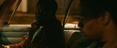 Still from Judas and the Black Messiah (2021) that has been tagged with: night & car interior