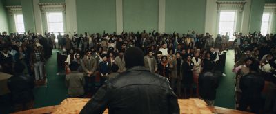 Still from Judas and the Black Messiah (2021) that has been tagged with: crowd