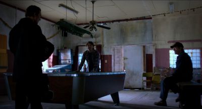 Still from Killer Joe (2011) that has been tagged with: interior & pool table