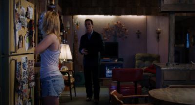 Still from Killer Joe (2011) that has been tagged with: interior & two-shot & refrigerator & night & kitchen