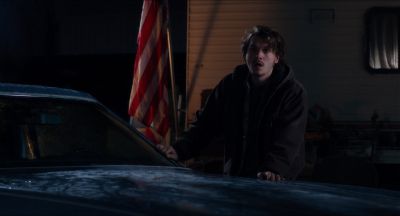Still from Killer Joe (2011) that has been tagged with: american flag & car
