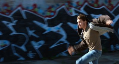 Still from Killer Joe (2011) that has been tagged with: graffiti & day