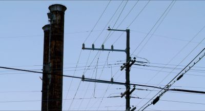 Still from Killer Joe (2011) that has been tagged with: exterior & power line