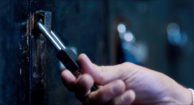 Still from Killer Joe (2011) that has been tagged with: interior & lock & locker