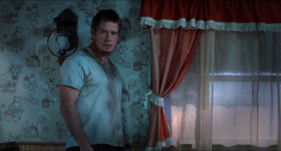 Still from Killer Joe (2011) that has been tagged with: curtains & interior & clean single