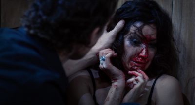 Still from Killer Joe (2011) that has been tagged with: blood & gore & scared