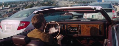 Still from La La Land (2016) that has been tagged with: car interior & clean single & driving