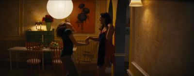 Still from La La Land (2016) that has been tagged with: interior & dining room & two-shot