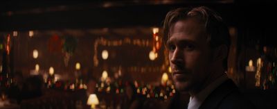 Still from La La Land (2016) that has been tagged with: b94c46 & interior & restaurant & bar