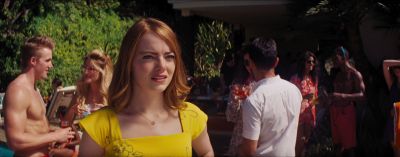 Still from La La Land (2016) that has been tagged with: drinking