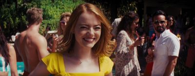 Still from La La Land (2016) that has been tagged with: swimming pool & party