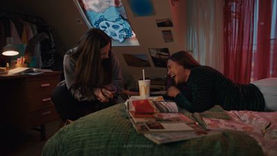 Still from Commercial: McDonald's — "Laughter" that has been tagged with: reading & two-shot