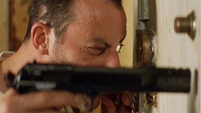 Still from Leon: The Professional (1994) that has been tagged with: door