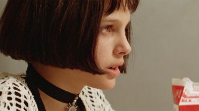 Still from Leon: The Professional (1994) that has been tagged with: close-up & profile shot & day