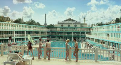 Still from Life of Pi (2012) that has been tagged with: swimming pool & group-shot