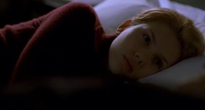 Still from Lost In Translation (2003) that has been tagged with: 483c32 & interior & night