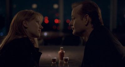 Still from Lost In Translation (2003) that has been tagged with: night & restaurant
