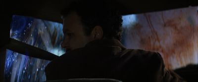 Still from Magnolia (1999) that has been tagged with: blood & night & car interior