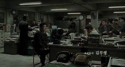 Still from Memories of Murder (2003) that has been tagged with: office